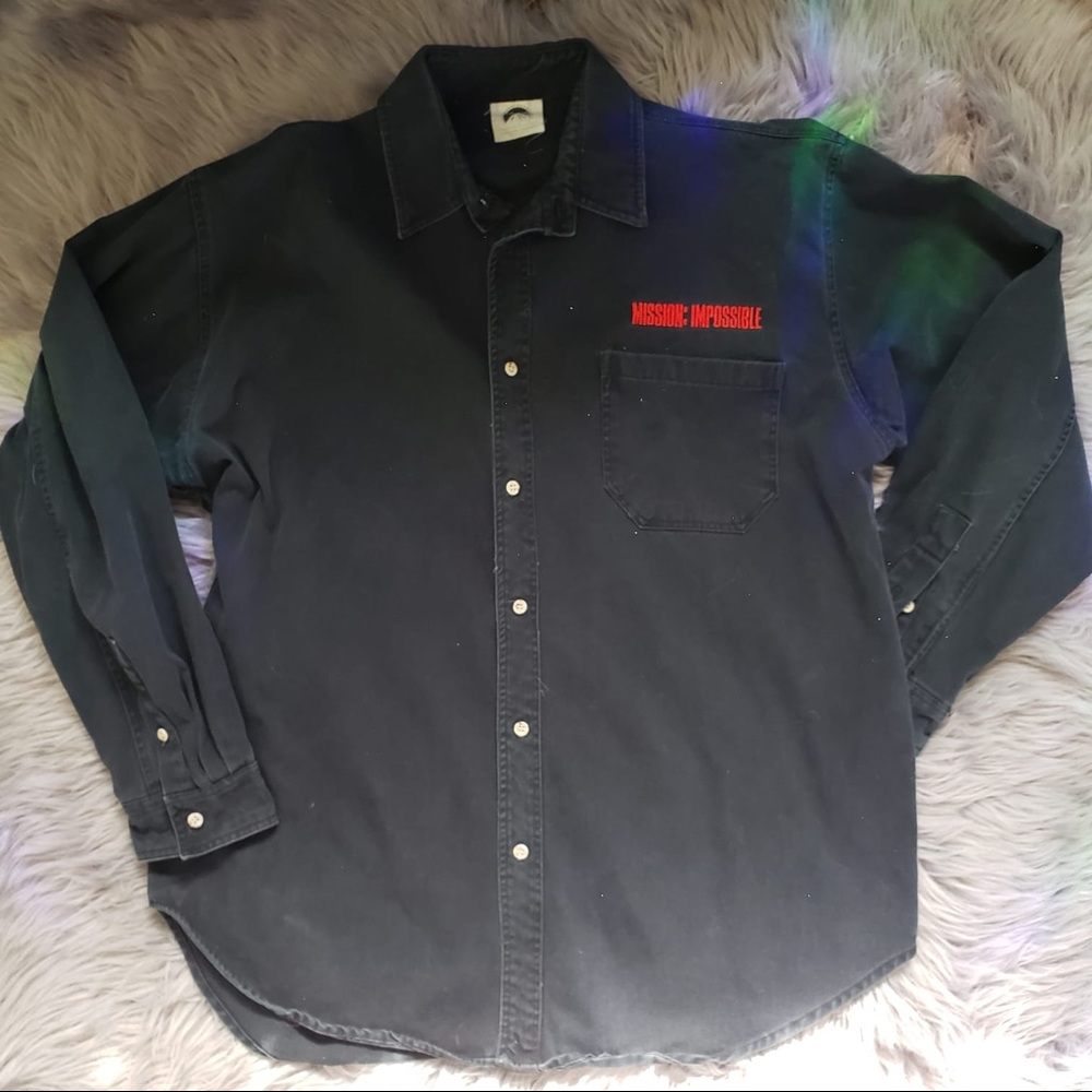 Rare Mission Impossible Movie Set Button Down